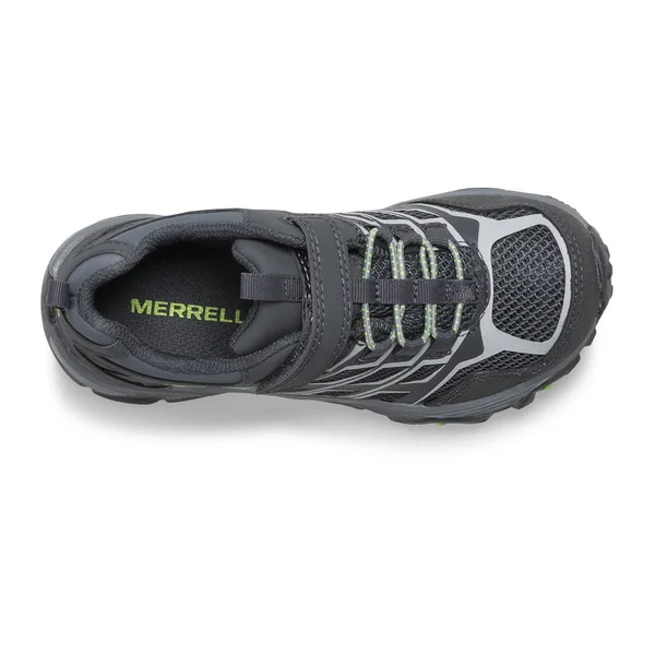 Merrell Kid's Moab FST Low A/C Waterproof Sneaker, Size: 13.5, Storm