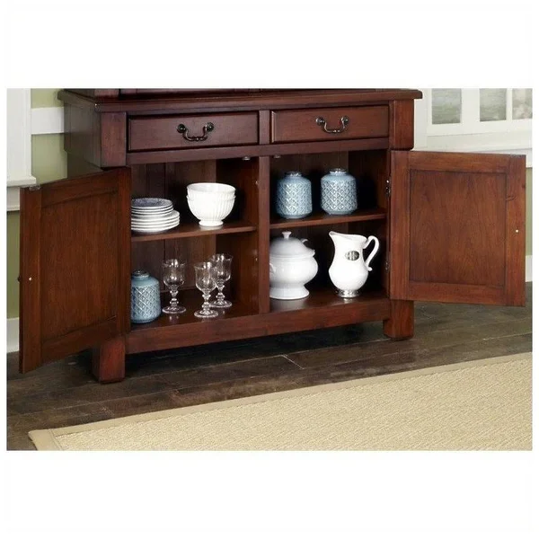Home Styles 5520-61 36x22 Aspen Buffet, Rustic Cherry