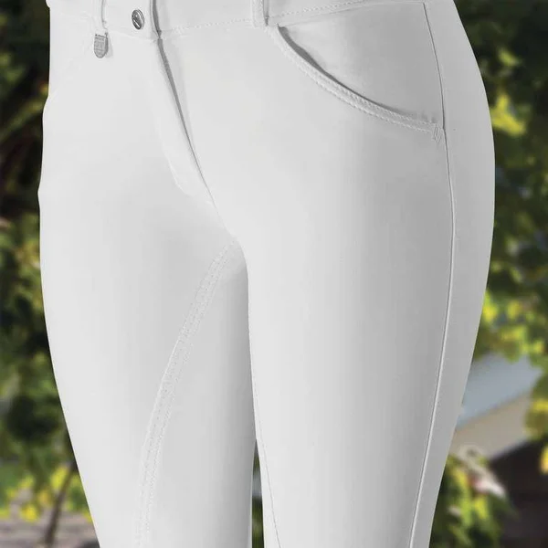 Horze Grand Prix Women's Leather Full Seat Breeches - 24, Black