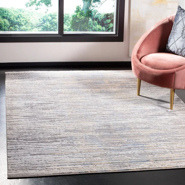 Safavieh Meadow Rug MDW179 Grey - Gold, 4& x 6&