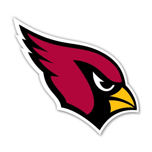 Arizona Cardinals Laser Cut Steel Logo Spirit Size-Primary Logo