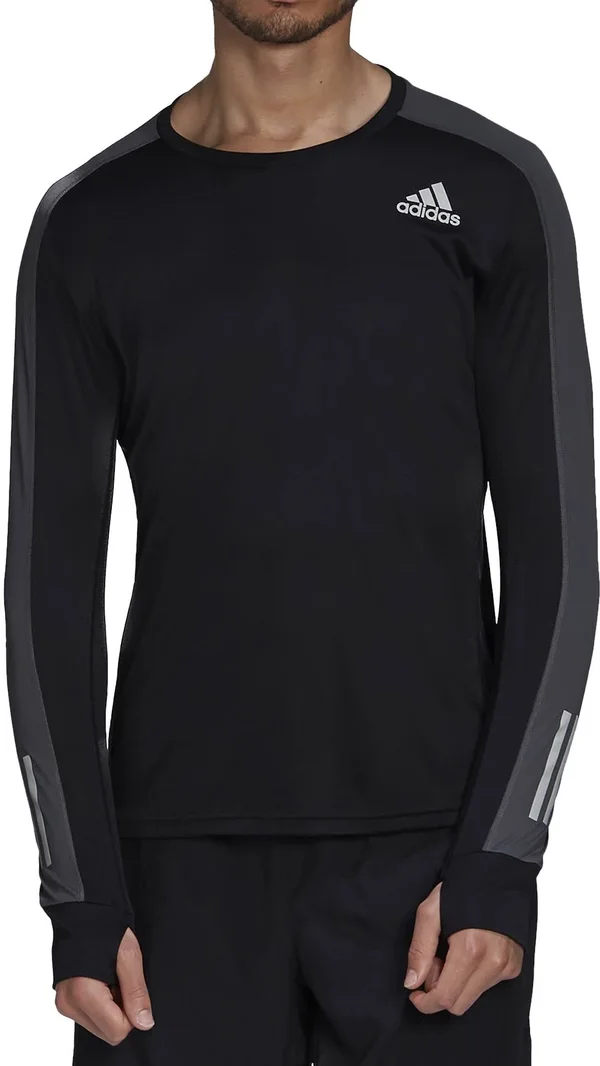 Adidas Own The Run Running Top - Black - Large