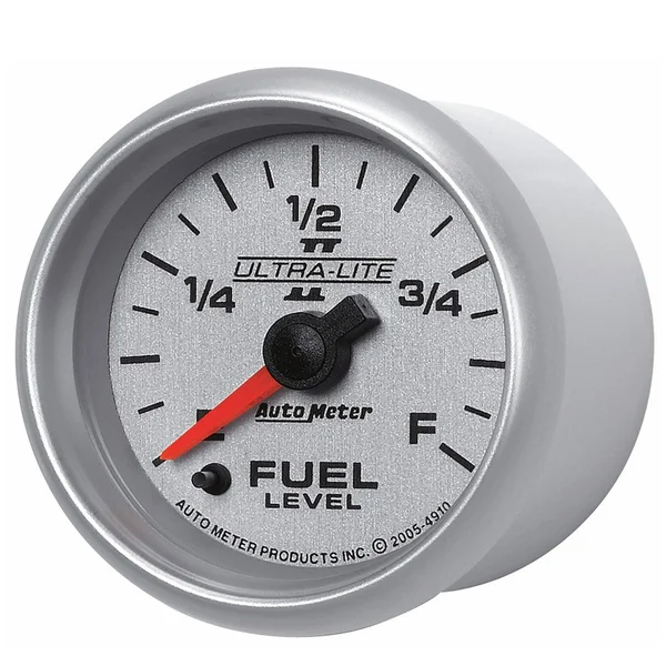 AutoMeter 4910 Ultra-Lite II Electric Programmable Fuel Level Gauge