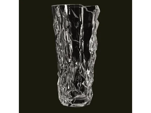 Nachtmann Crystal Sculpture Vase Round