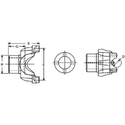 Dana Holding CORPORATION 4-4-3861-1X - End Yoke