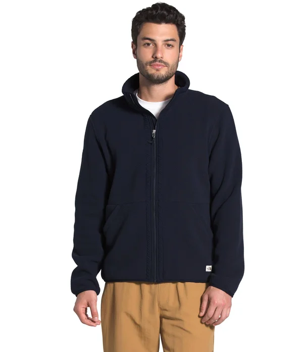 The North Face Carbondale Full Zip Fleece Top Mens Aviator Navy