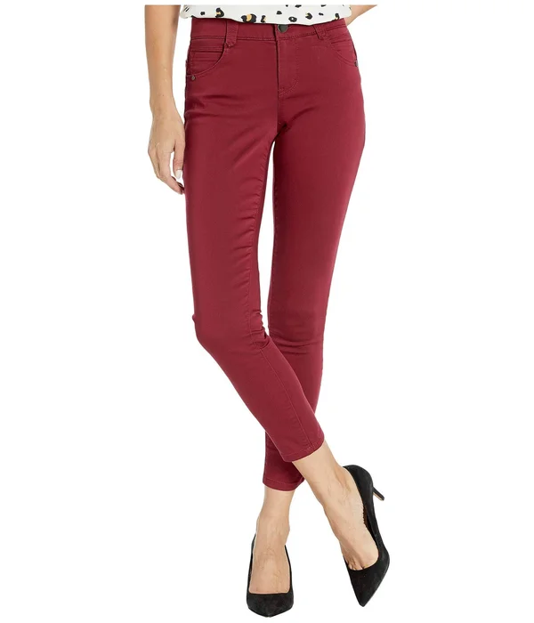 Democracy Women's Absolution Ankle Length Colored Jegging 8, Wine