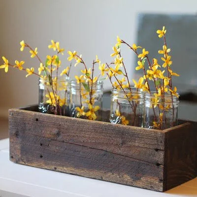 Withun Wood Planter Box Loon Peak Color: Rustic, Size: 5x22 H x 38x22 W x 5x22 D