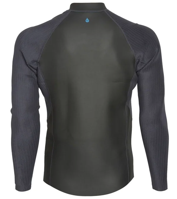 O&Neill Blueprint 2 mm Front Zip - Black/Black, Small