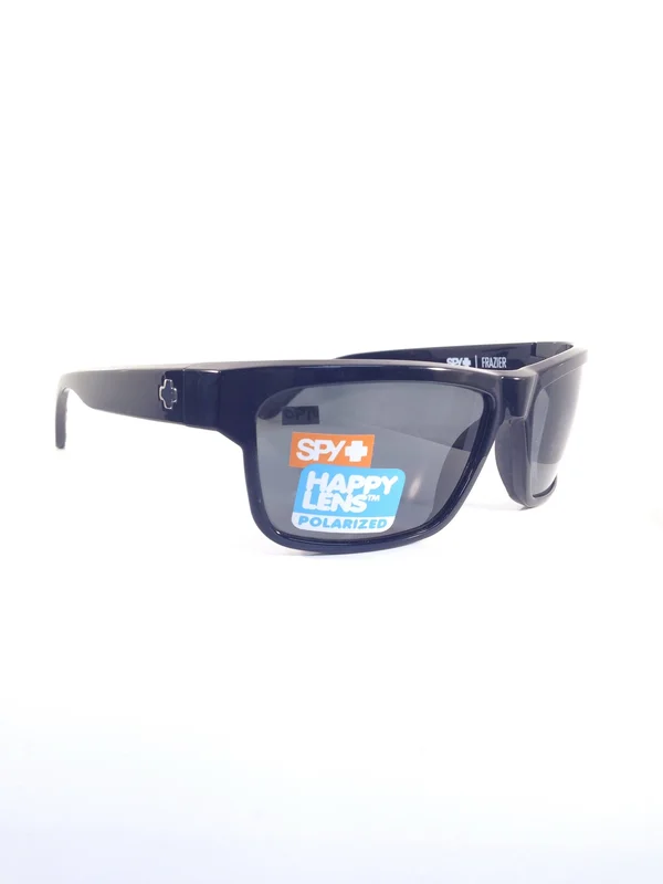 Spy Frazier Sunglasses - Black - Happy Grey Green