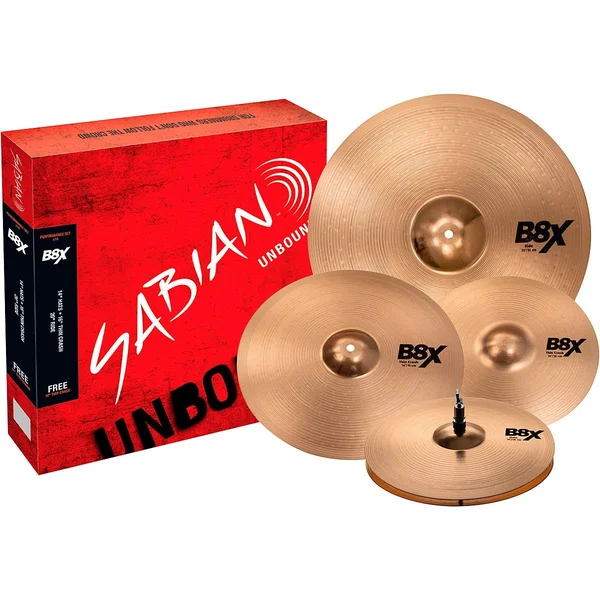 Sabian B8X Promo Performance Set with 14x22 Thin Crash