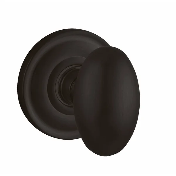 Baldwin Estate Oil Rubbed Bronze Half-Dummy Egg Door Knob 5025.IDM