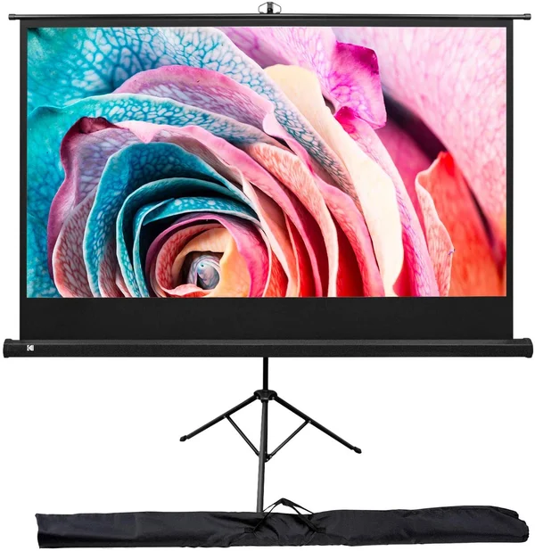 Kodak RODPJSTS100.16 Tripod Projector Screen, 100x22