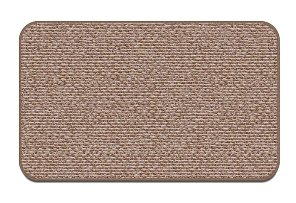 House - Home and More Skid-Resistant Carpet Indoor Area Rug Floor Mat - Praline Brown - 4& x 6& - Many Other Sizes to Choose from