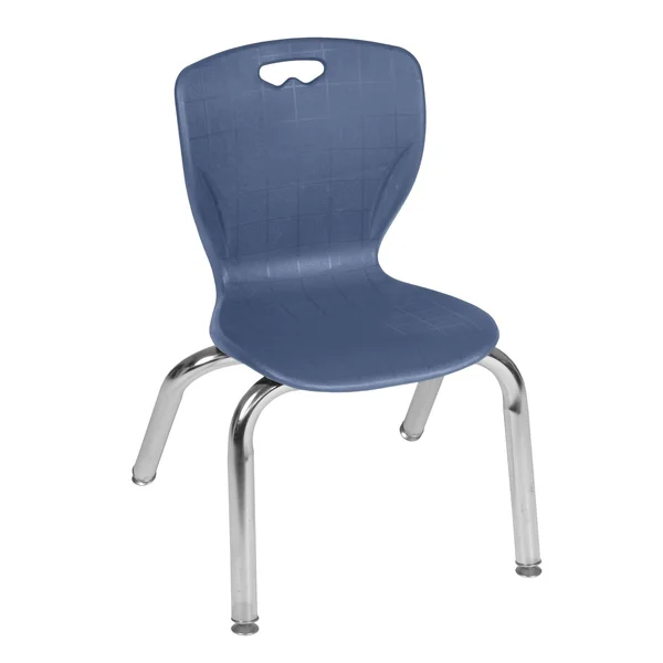 Regency TB3030CHAPBK45BK Kee 30 in. Square Height Adjustable Classroom Table - Cherry & 4 Andy 12-in Stack Chairs Black