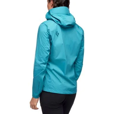 Black Diamond Fineline Stretch Rain Shell - Women's Pomegranate, Xs