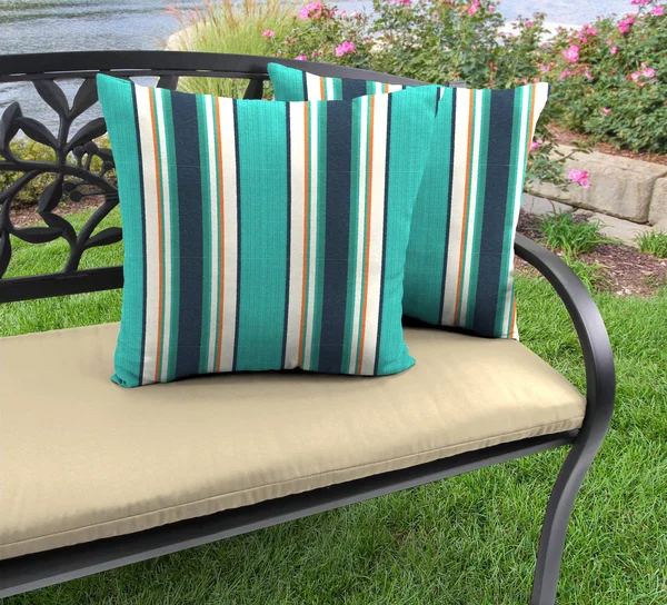 Jordan Manufacturing 9950PK2-3568L Token Surfside Pillow 18-in, Outdoor Pillows