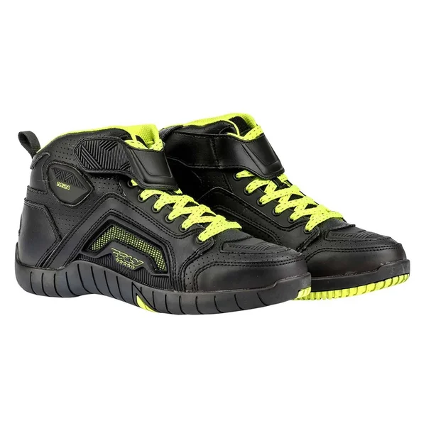 Fly Racing M21 Shoes (11, Black/Hi-Vis)