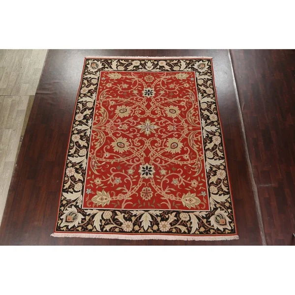 All-Over Floral Sumak Oriental Area Rug 8x11