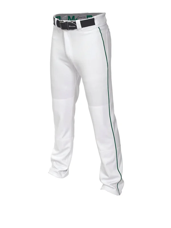 Easton Adult Mako 2 Piped Grey/Green Baseball Pants L