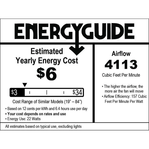 Modern Fan Company - IND-DB-50-GY-NL-WC Industry 50x22 Ceiling