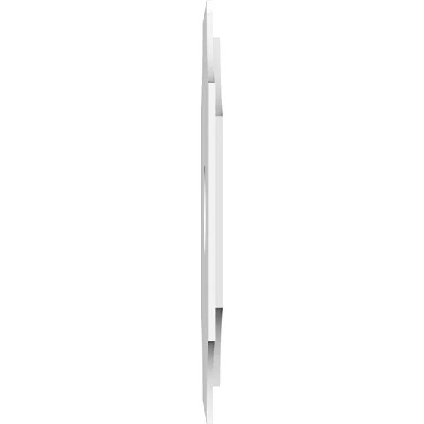 26 inchod x 6 inchid x 8 1/2 inchc x 1 inchp Haus Architectural Grade PVC Contemporary Ceiling Medallion - Two Piece