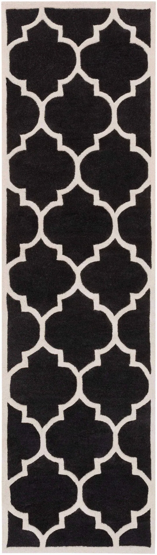 Artistic Weavers Transit Piper 2&3 inch x 12& Runner Area Rug - Black