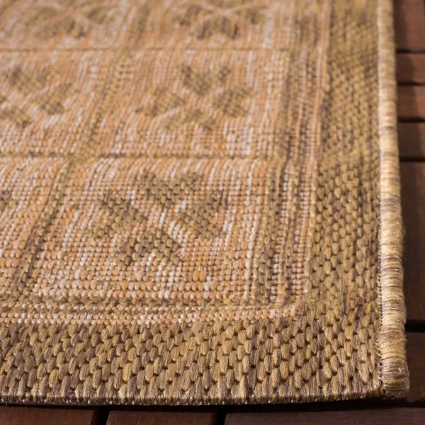 Safavieh Courtyard Area Rug CY6947 Gold - Natural, 9& x 12&