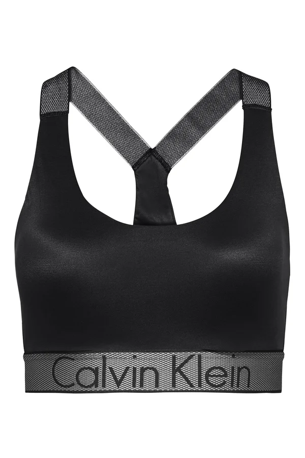 Calvin Klein Customized Stretch Bralette - Black - Bras