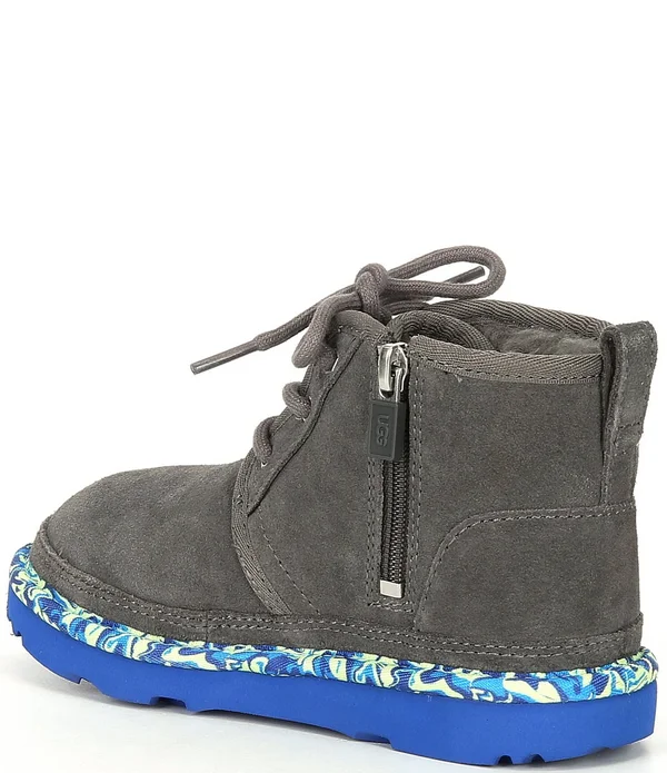 Ugg Boys& Neumel II Paint Swirl Boots Toddler - 9M Toddler