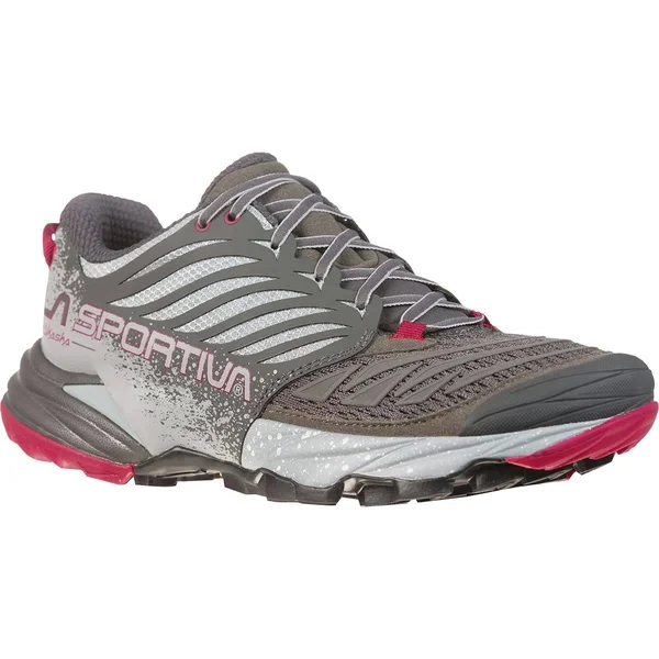 La Sportiva Women's Akasha Shoe - 37.5 - Carbon - Beet