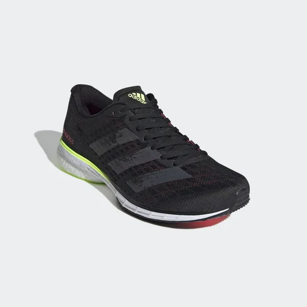 Adidas Adizero Adios 5 Shoes Core Black 8 - Mens Running Shoes