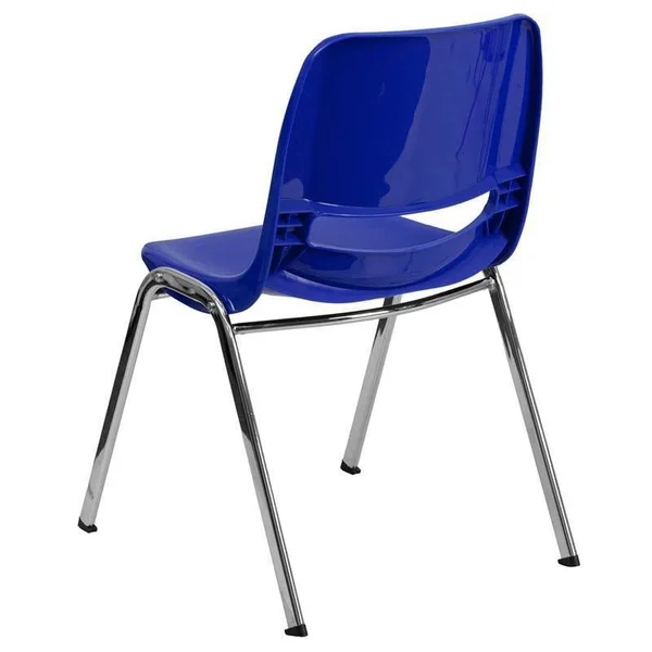 Plastic Stack Chair Navy Blue - Riverstone Furniture Collection