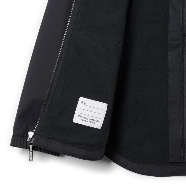 Columbia Rainy Trails Fleece Lined Jacket S - Black