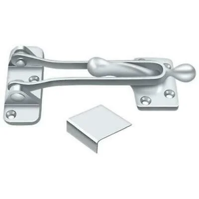 Deltana DG525U26 Door Guard, Bright Chrome, 5 inch