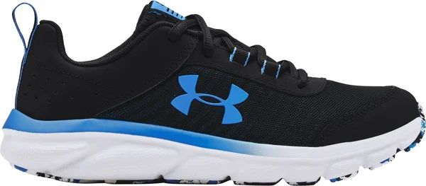 Under Armour Youth Assert 8 Running Shoes - Black - 5