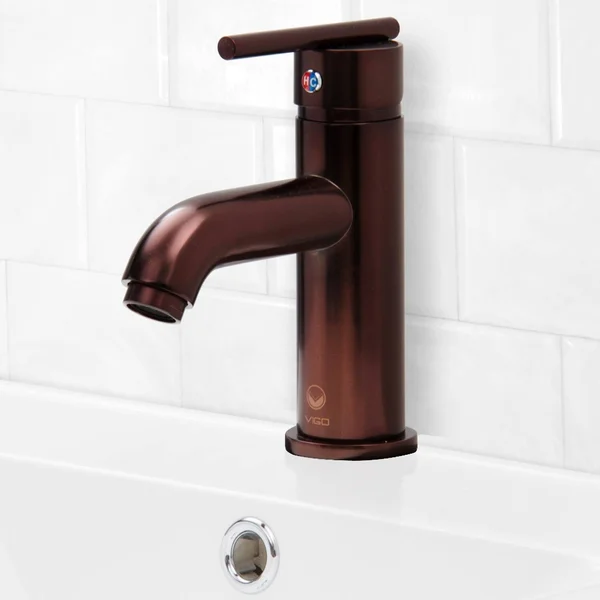 Vigo VG01038RB Setai Single Handle Bathroom Faucet - Oil Rubbed Bronze