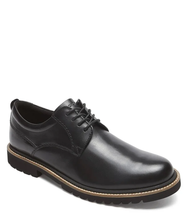 Rockport Men's Marshall Plain Toe Oxford, Size: 14 M, Black