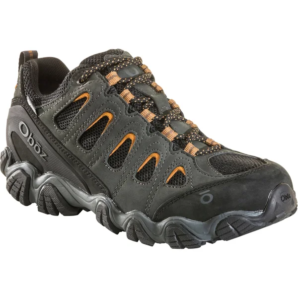 Oboz Men's Sawtooth II Low Waterproof - 8, Shadow/Burlap