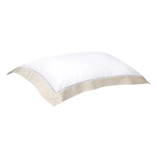 Yves Delorme Walton Bedding - Nacre (ivory), King Sham
