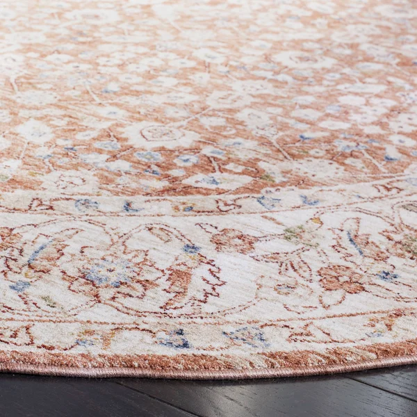 Safavieh Heirloom Hrl701B 9&0x22 x 12&0x22 Beige, Light Rust Area Rug