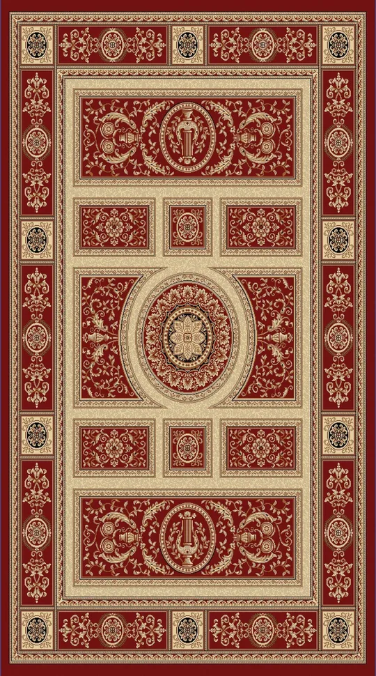 Dynamic Rugs Legacy 58021 Rug - 2& x 3&6x22, Red