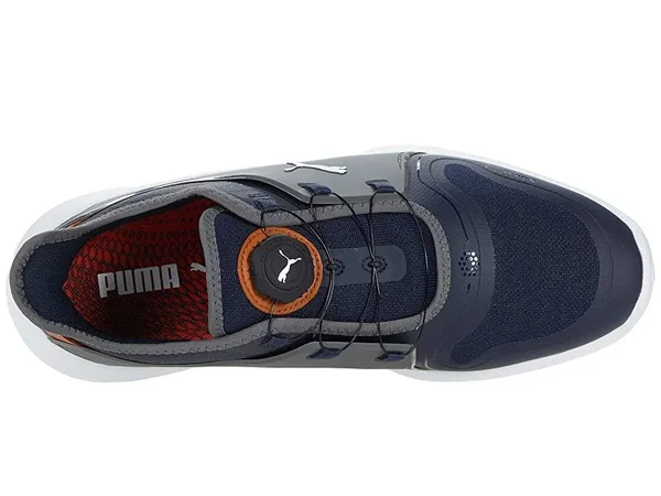 Puma Ignite Fasten8 Disc Golf Shoes Navy Blazer M 7.5
