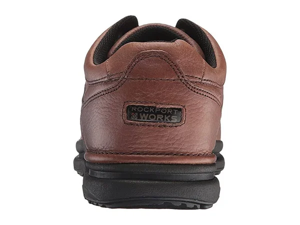 Rockport World Tour Steel Toe Work Shoe - Men's - Brown