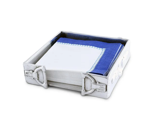 Arthur Court Equestrian Cocktail Napkin Box