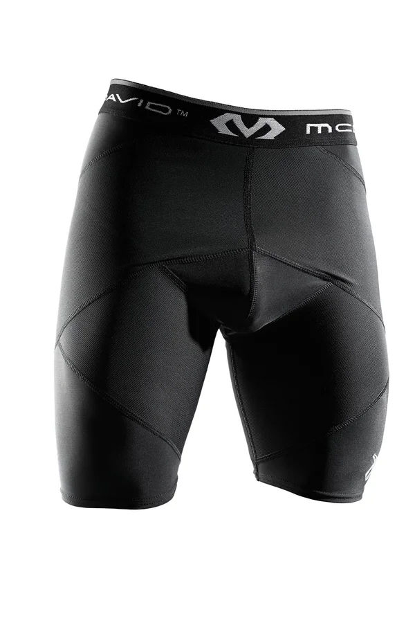McDavid Super Cross Compression Short with Hip Spica (Black - XXXL)