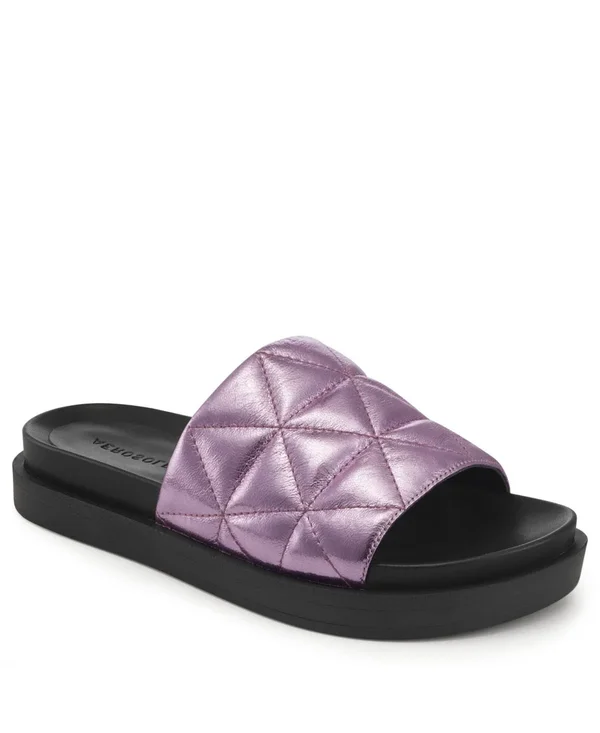 Women's Aerosoles Leila Platform Sandal - Pink Metallic - Size 9