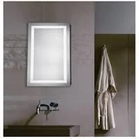 Elegant MRE-6002 LED Hardwired Mirror Rectangle W20H40 Dimmable 5000K