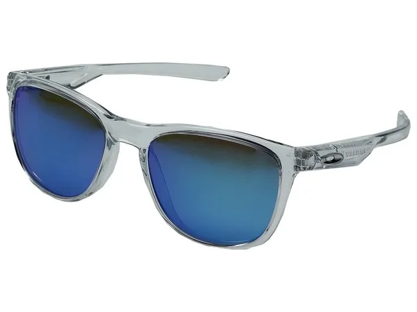 Oakley Trillbe x Polarized Sunglasses - Polished Clear/Sapphire Iridium