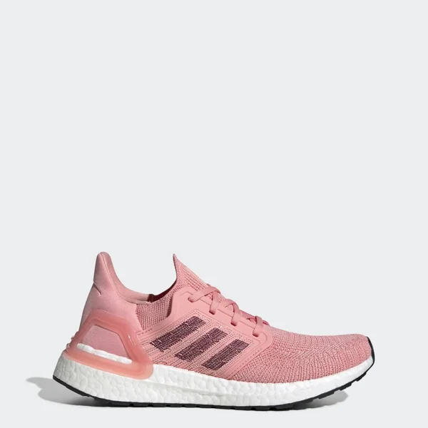 Adidas Ultraboost 20 Glory Pink/Maroon Women's Running Shoes, Size: 11